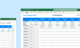 Free Excel rota template